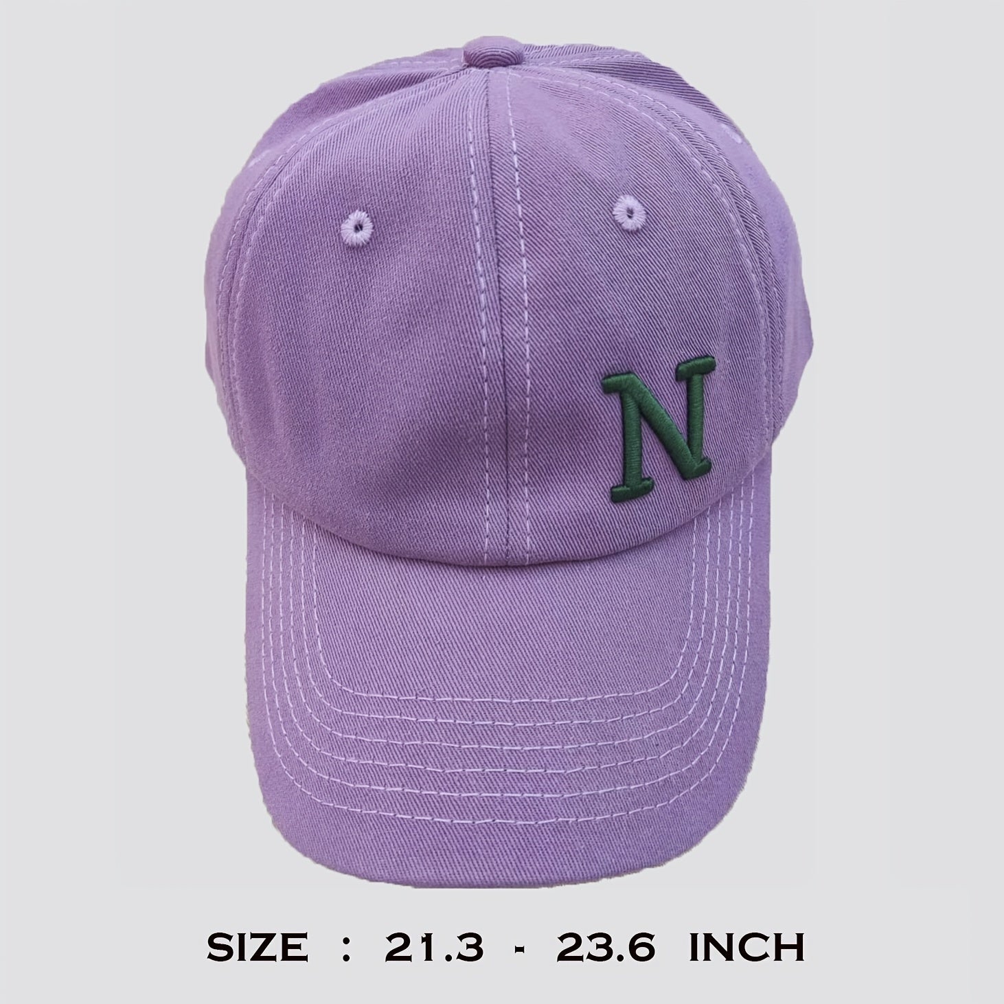 3D Letter Embroidered Baseball Cap Unisex Sun Hat Adjustable