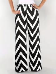 Women's All Over Print Loose Pants for Spring & Fall