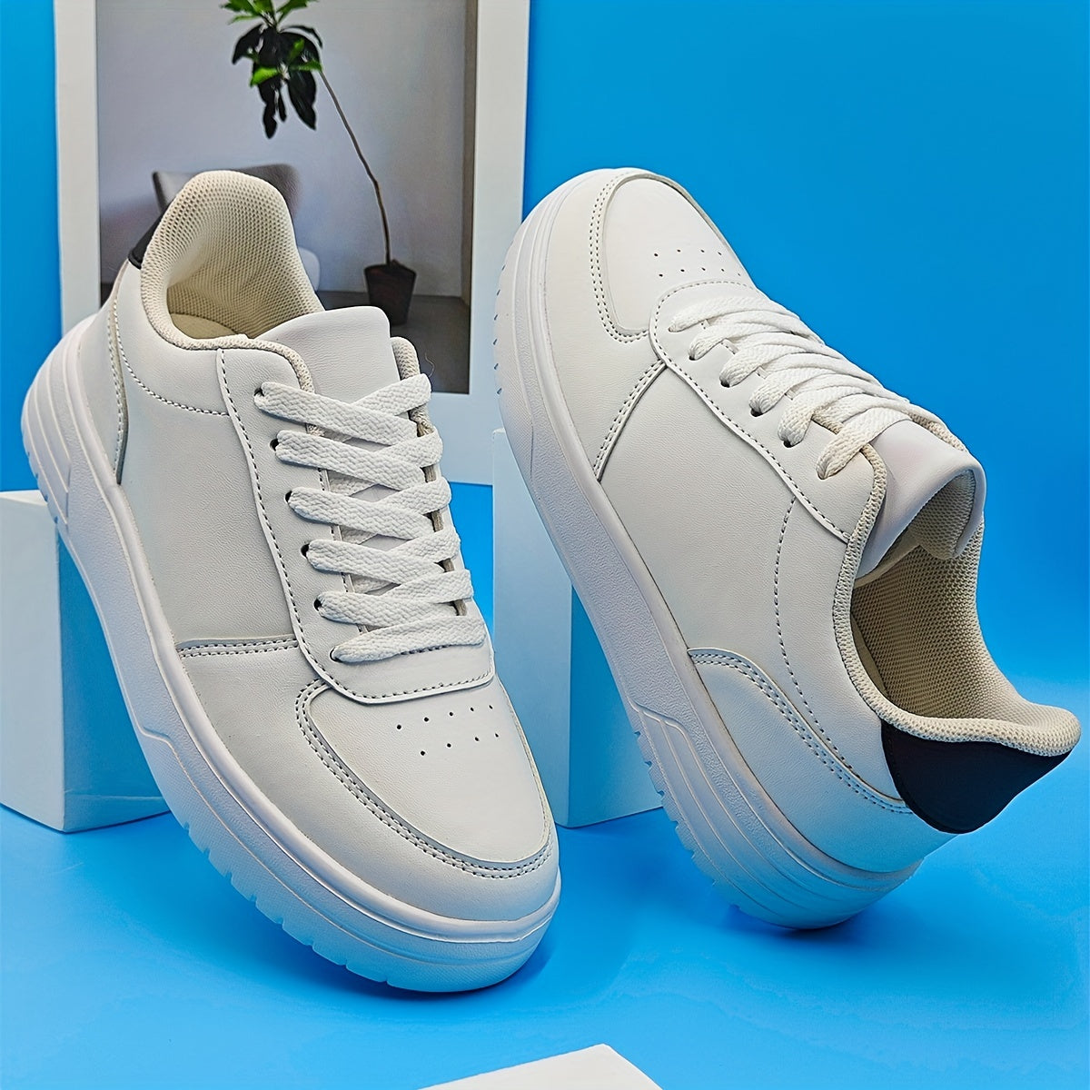 Women's & Skate Shoes Casual Lace Up Outdoor Lightweight Low Top Sneakers