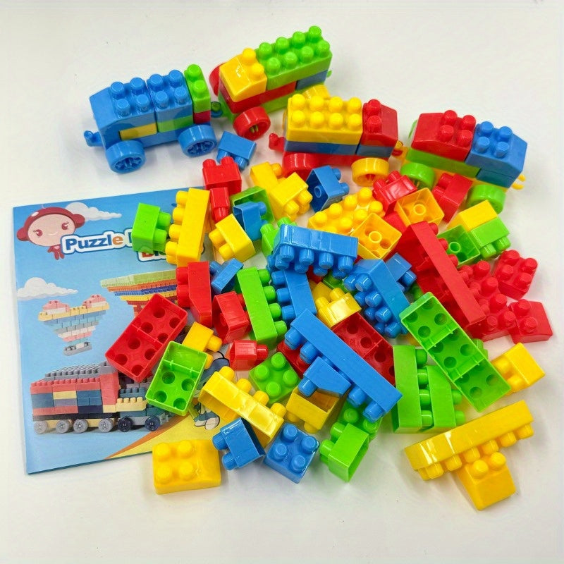 Creative Hole Block Shapes Set for Building Castles & Cars