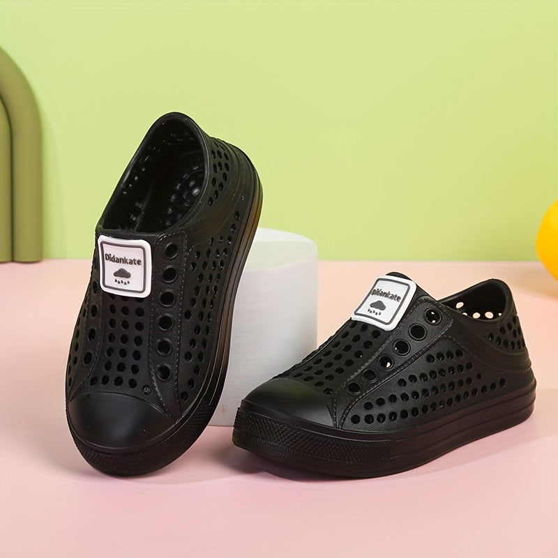 Kids Low Top Solid Rain Boots Waterproof Shoes