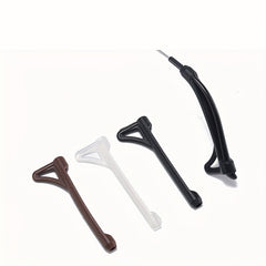 4 Pairs Silicone Anti Slip Glasses Ear Hooks Keep Glasses Secure