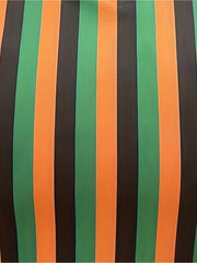 Men's Stripe Print Breathable Football Jersey Short Sleeve Soccer Club Uniform