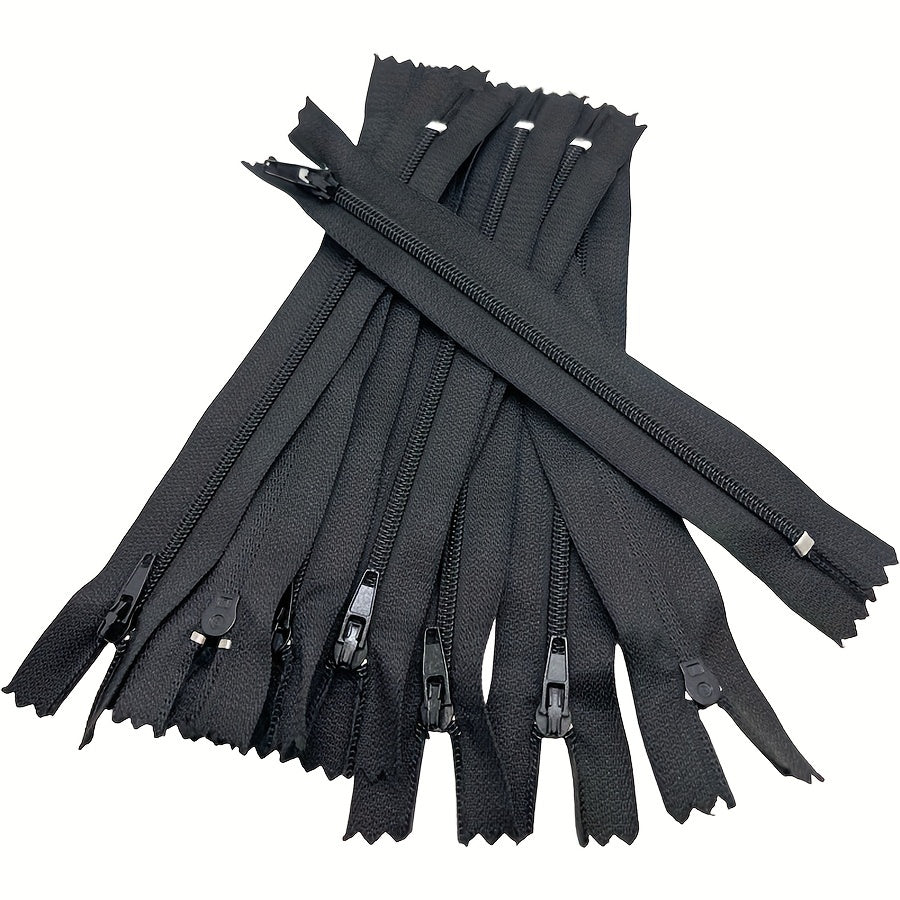 5pcs Colorful Nylon Coil Zippers for Tailoring Sewing Crafting