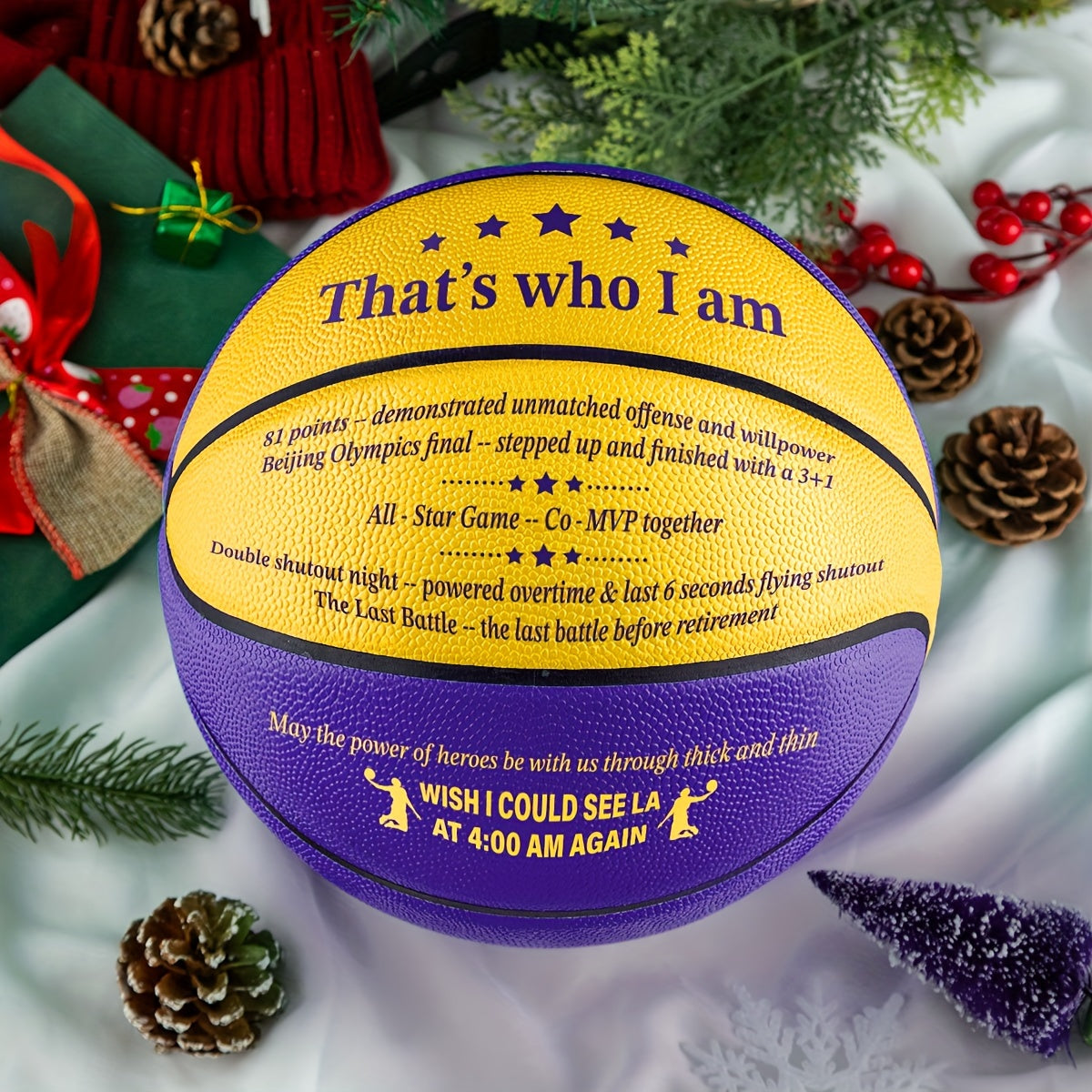 Basketball Size 7 Ideal Gift Birthdays Anniversaries Christmas with Air Pump