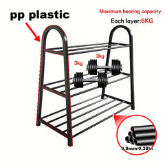 Plastic Foldable Shoes Rack Easy Assembled Large Capacity Shoe Shelf