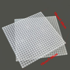1pc Transparent 24x24 Building Block Base
