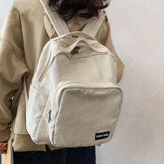 Large Capacity Canvas Backpack for Women