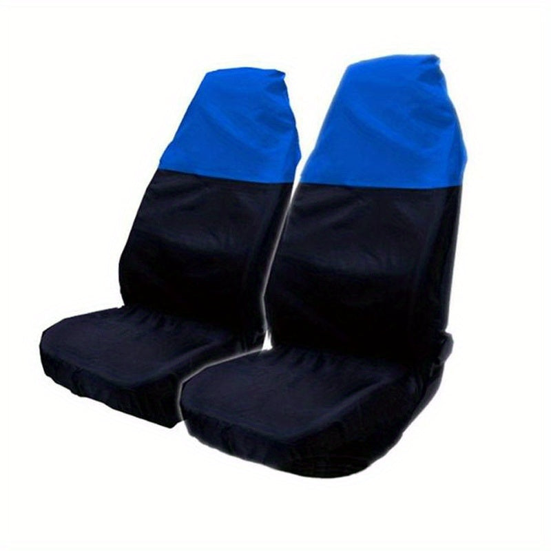 2pcs Waterproof Universal Seat Cover Front Car Van Seat Covers Protectors