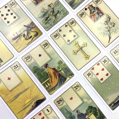 Lenormand Oracle Visions Divination Edition Tarot Deck Board Games