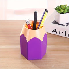 Creative Pencil Holder Stylish Desktop Storage Pen Styling Organizer Container