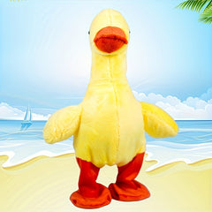 Interactive Singing Plush Duck Toy