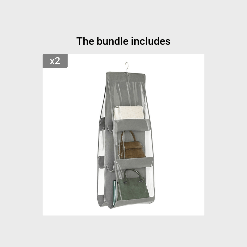 Handbag Storage Organizer Hanging Bag Dust Cover Shelf