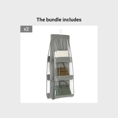 Handbag Storage Organizer Hanging Bag Dust Cover Shelf