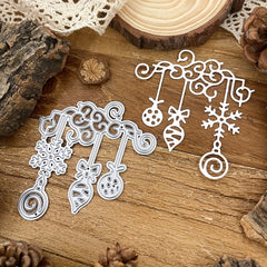 1pc Christmas Lantern Pendant Metal Cutting Dies for Scrapbook Paper Craft