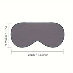 Soft Sleep Eye Mask Blackout Blindfold with Adjustable Straps