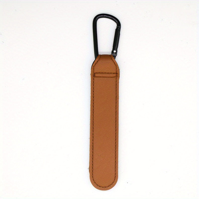 2pcs Baby Stroller Hook Multifunctional Artificial Leather Stroller Hooks