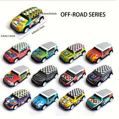 5pcs Alloy Toy Cars Mini Toy Cars Children's Car Models Ornaments