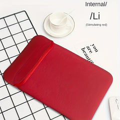 Red Laptop Liner Bag 15 inch Business Waterproof Cover Shock-resistant