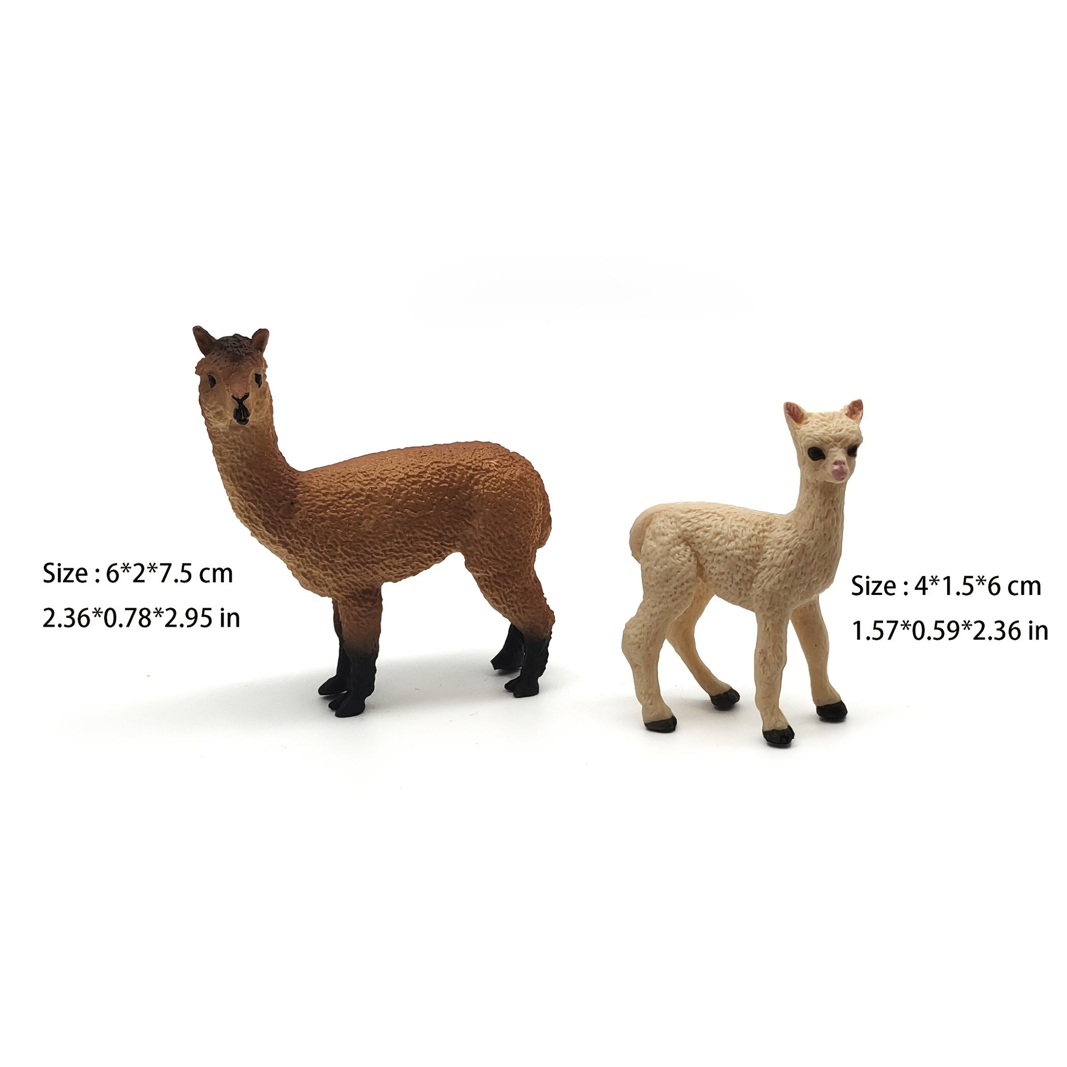 Alpaca Figurine for Garden Decor and Display