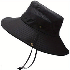 Mesh Breathable Fishing Hat Sunscreen Boonie Hat