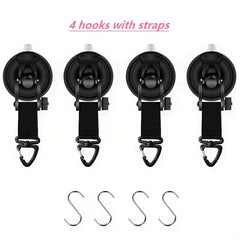4pcs Rotatable Car Mounts for Outdoor Camping