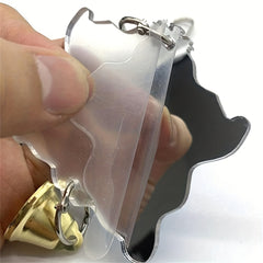 Bird Mirror with Bell Parrot Toy