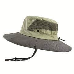 Stay and Protected Large Brim Fishing Hat for Men and Women