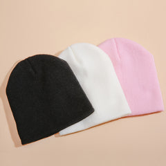 3pcs Toddler Baby Beanie Knit Hat Warm Winter Cap for Boys and Girls