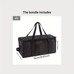 40L Large Insulation Bag Leakproof Reusable Thermal Bag