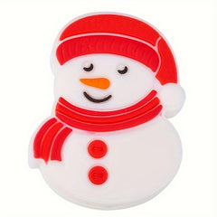 9pcs Christmas Silicone Focal Beads for Keychain Necklace Bracelet