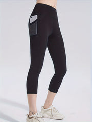 High Stretch Butt Lifting Leggings With Pocket Yoga Fitness Pants