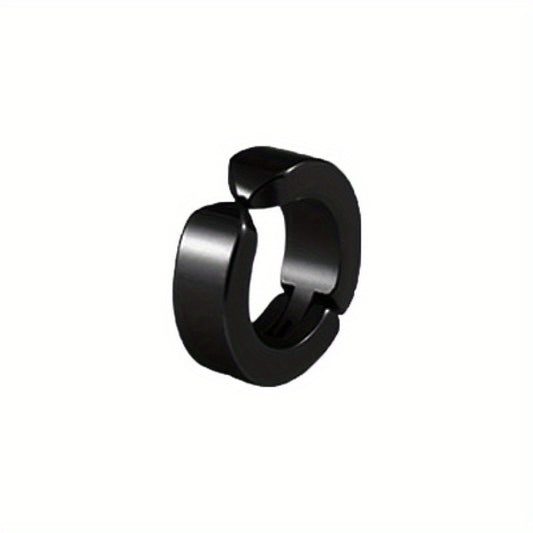Titanium Steel Small Earrings for Men