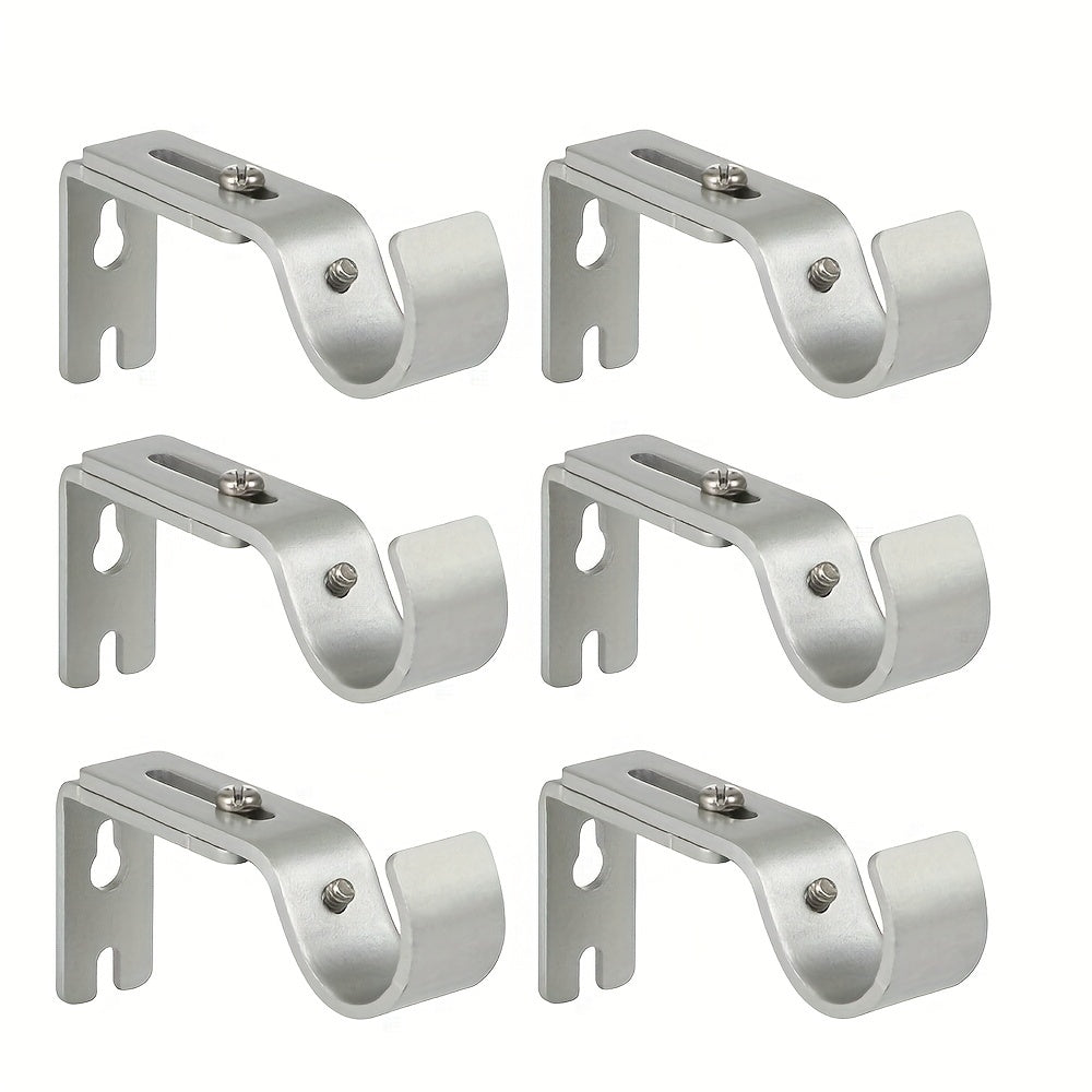 Adjustable Curtain Rod Brackets for Home Decor