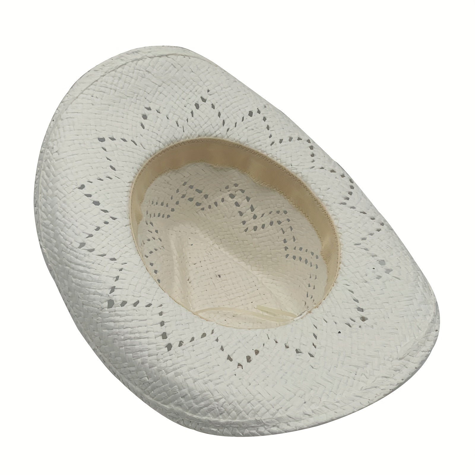 Unisex Straw Cowboy Hat Western Hats Cowgirl Costume