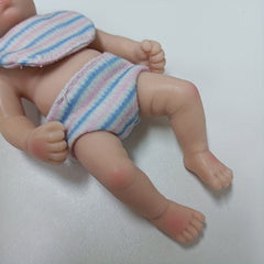 15 24 Cm Reborn Doll Full Silicone Body Doll Toy Gift