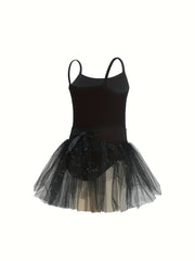 Girls Sequin Tutu Ballet Leotard