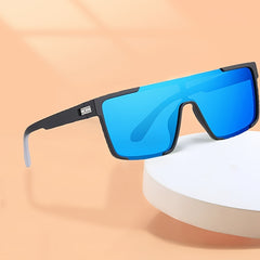 Polarized UV400 Sunglasses Photochromic One Piece for Outdoor Sports