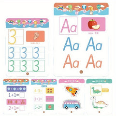 33 Page Pen Control Training Erasable Pen Focus Logical Thinking Puzzle for Kids