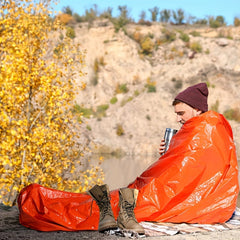 Emergency Sleeping Bag Insulated Blanket for Survival