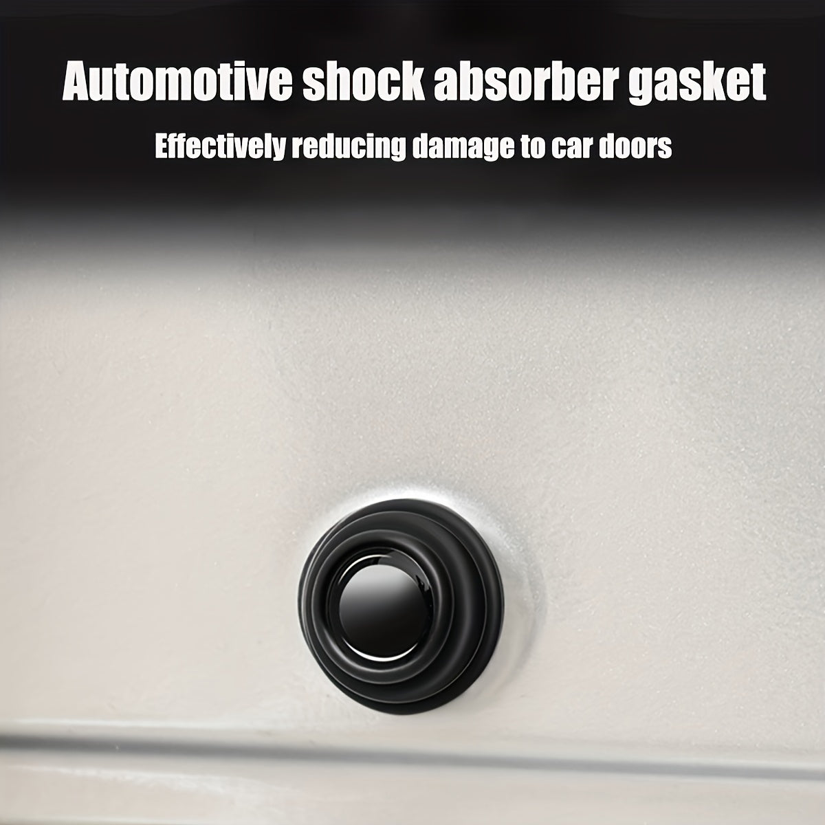8pcs Car Door Buffer Silicone Pad Shockproof Anti Collision Anti Scratch