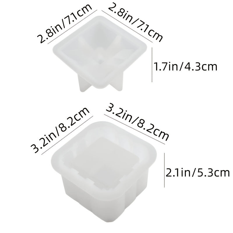 Box Resin Molds Jewelry Box Silicone Mold Trinket Storage Container