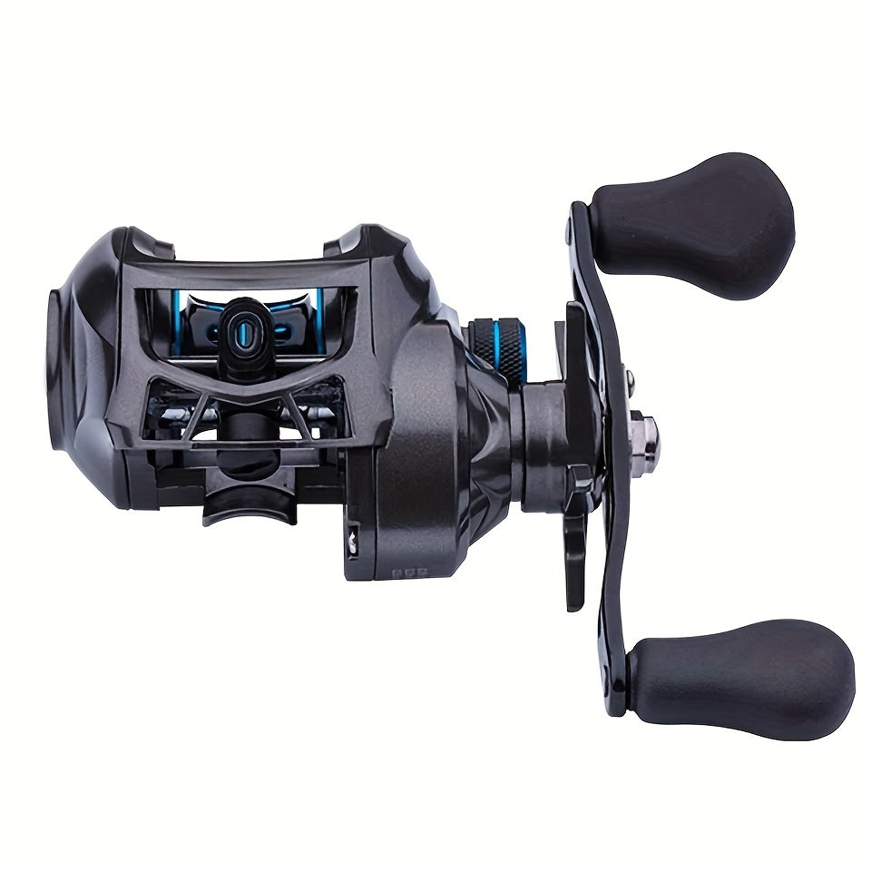 7.1:1 Gear Ratio Carbon Fiber Baitcasting Fishing Reel