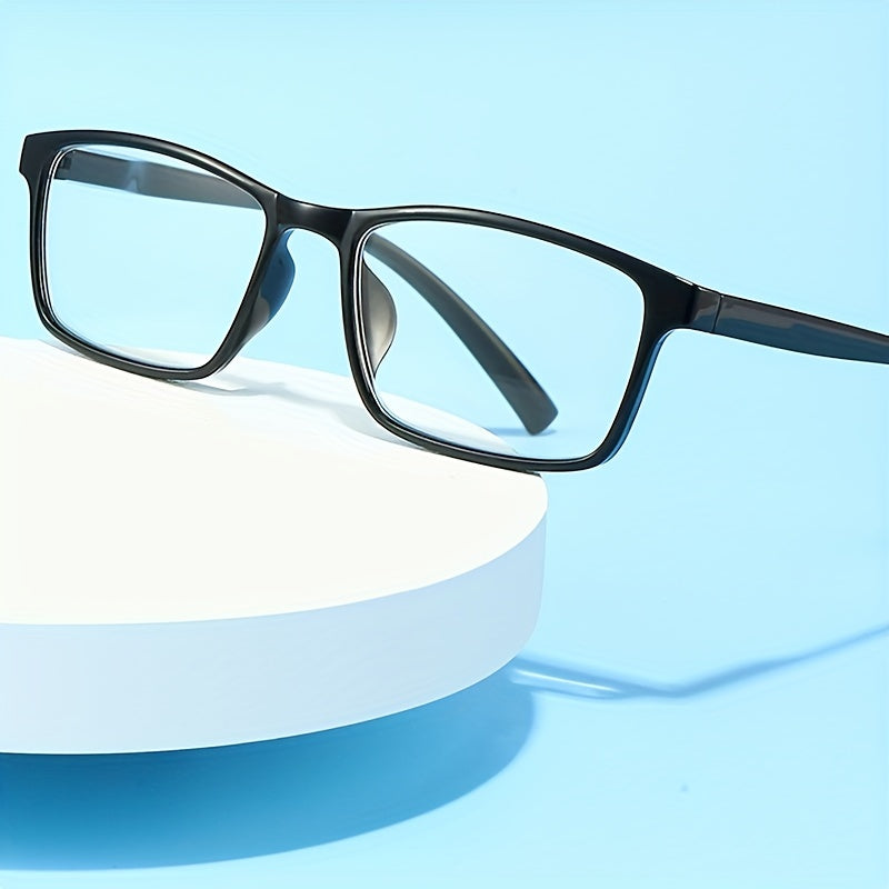 Retro Men's Reading Glasses Anti Light Office Eye Protection