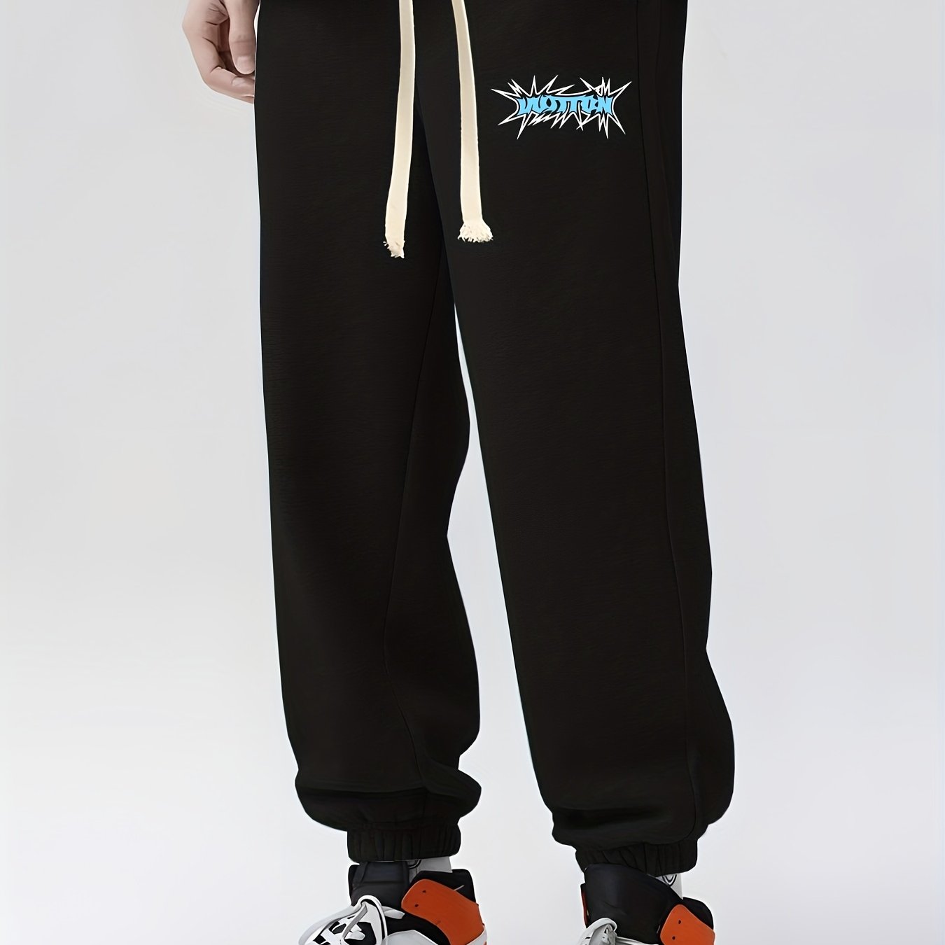 Men's Drawstring Sweatpants Casual Joggers Spring Autumn