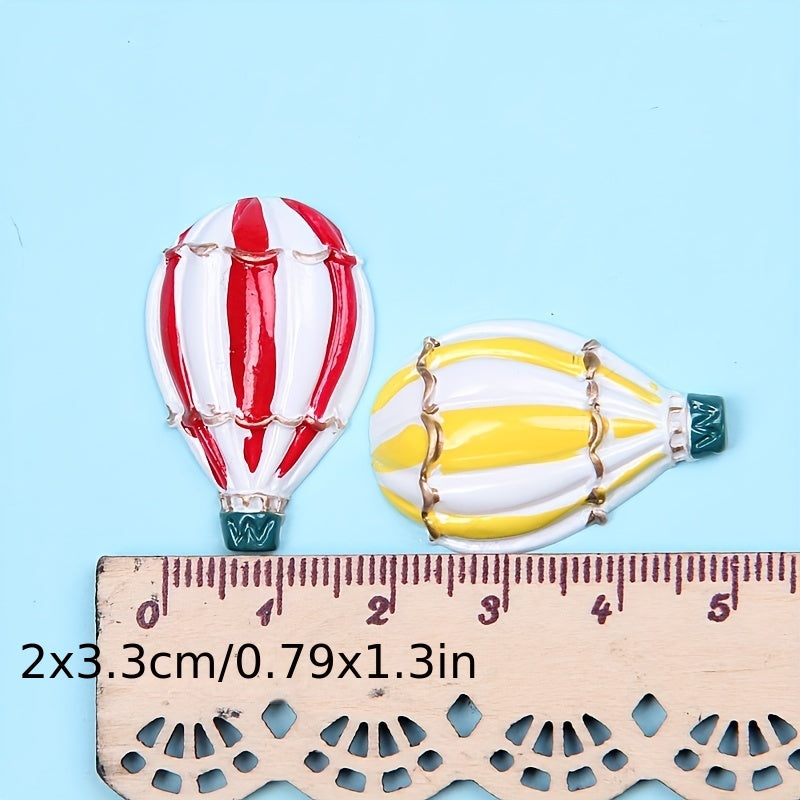 2PCS Ballon Accessories DIY Resin Ornaments For Kitchen Photo Board