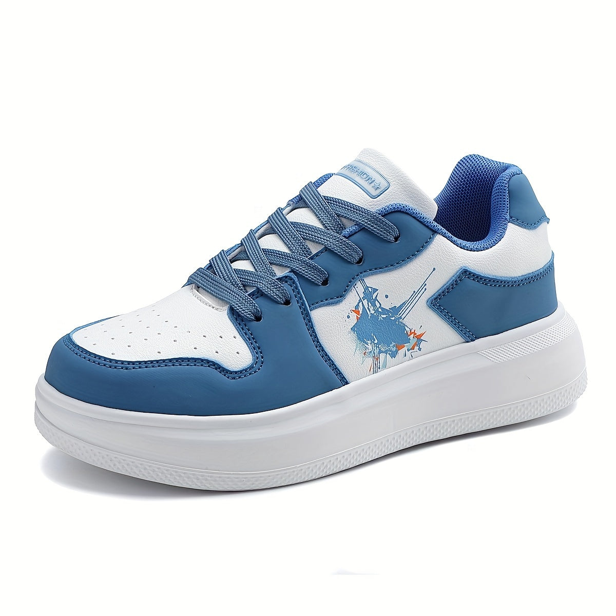 Women's Outdoor Skate Sneakers Lightweight Blocking Low Top Board Shoes
