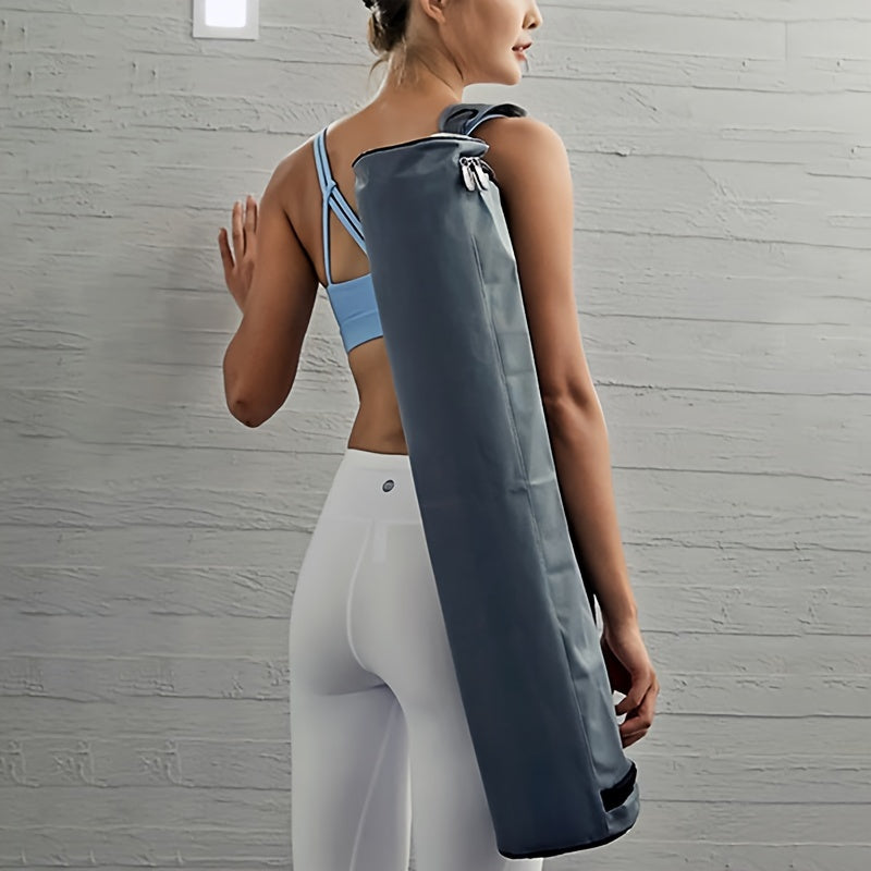 Yoga Mat Storage Bag with Zipper, Shoulder Strap & Handle