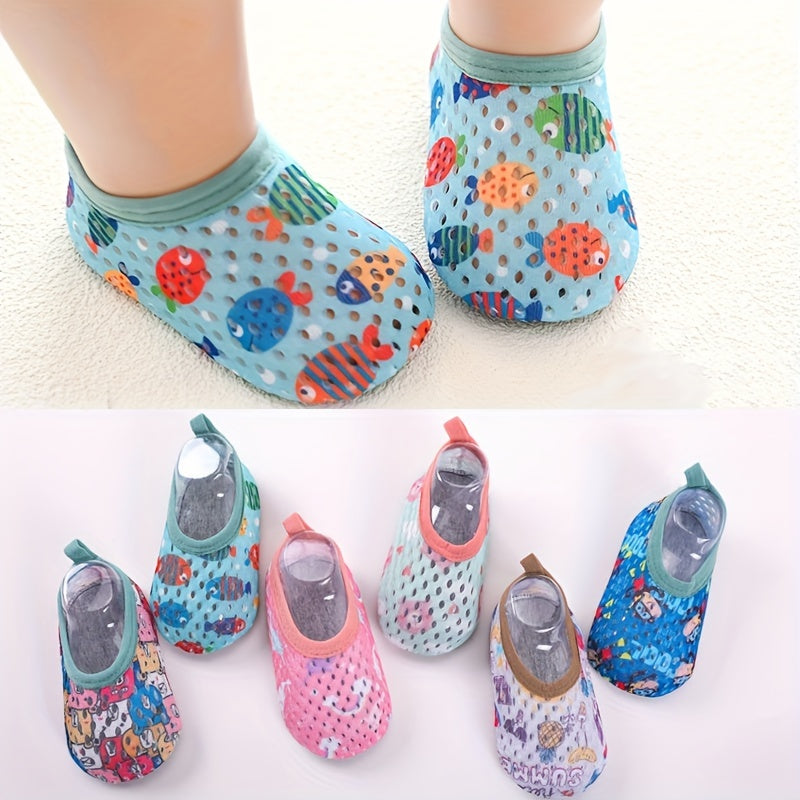 Cute Cartoon Baby Floor Socks - Non Slip & Soft