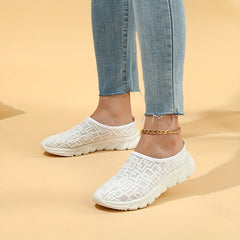 Women's Mesh Slip-On Sneakers Lightweight Casual Outdoor Shoes